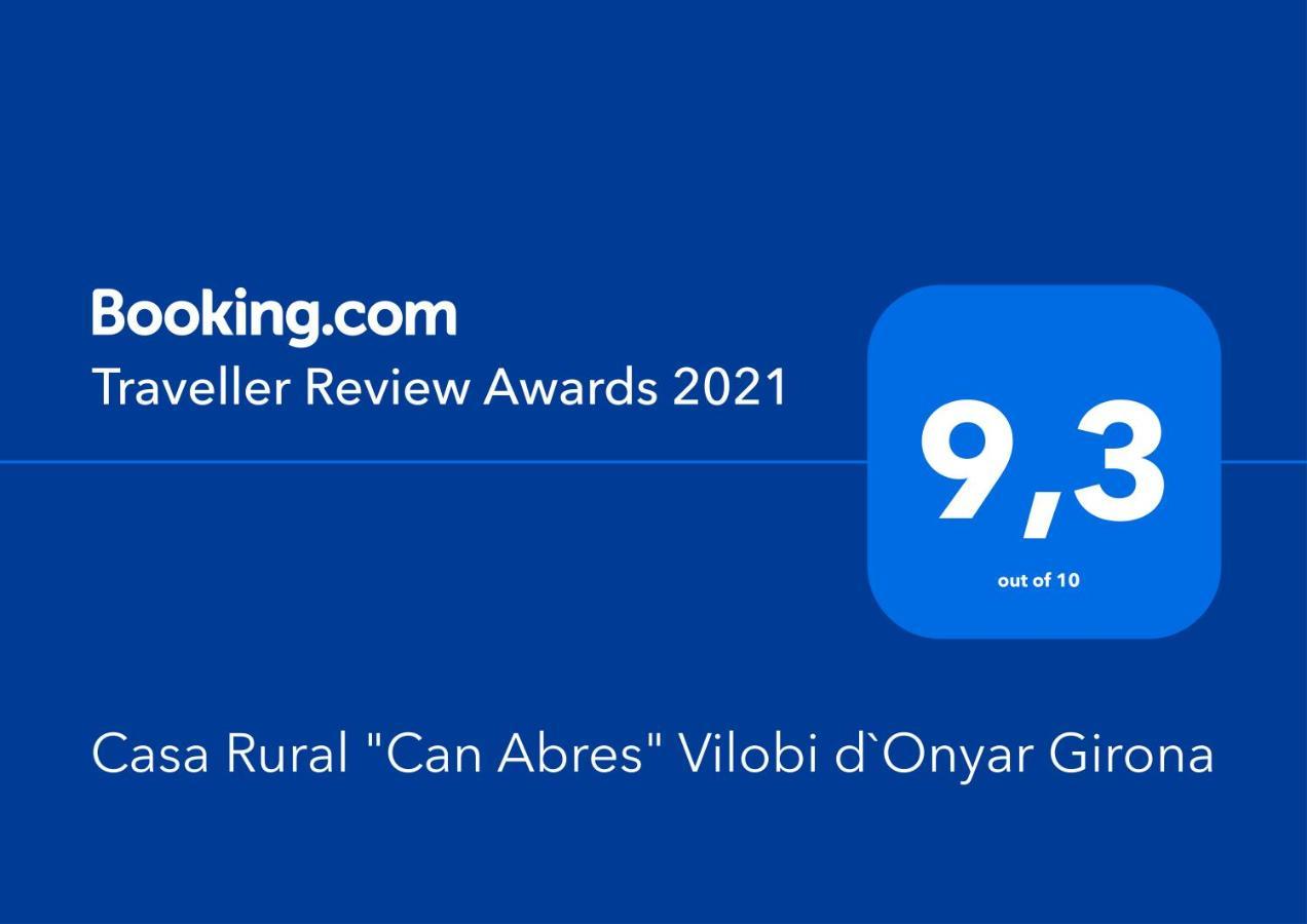 Casa Rural "Can Abres" Vilobi D'Onyar Girona Vilovi de Onar Екстер'єр фото